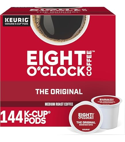 Amazon.com: Eight O'Clock Coffee Hazelnut, Single-Serve Coffee K